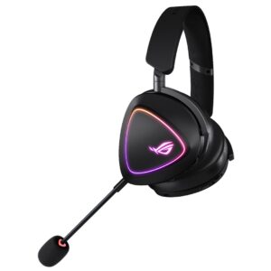 ASUS ROG DELTA II Laisvų rankų įranga Vielinis ir Bevielis Su lankeliu Žaidimams C tipo USB Bluetooth Juoda - Image 2