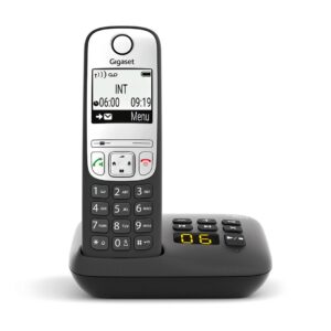 Gigaset A690A Analoginio ryšio / DECT telefonas Juoda