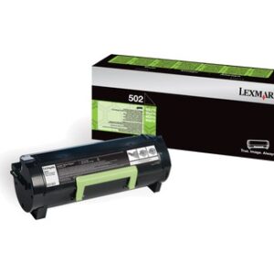 Lexmark 502 tonerio kasetė 1 vnt Originalus Juoda