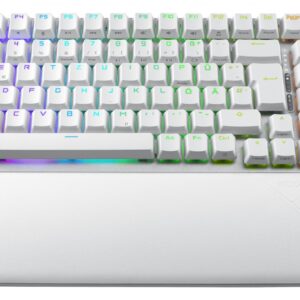 ASUS ROG Strix Scope II 96 Wireless klaviatūra Žaidimams USB + RF Wireless + Bluetooth QWERTZ Vokiečių Balta - Image 3