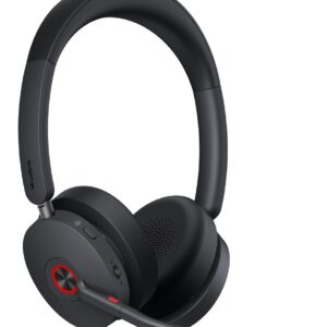 Yealink WH68 UC Laisvų rankų įranga Vielinis ir Bevielis Su lankeliu Skambučiai / muzika C tipo USB Bluetooth Juoda - Image 3