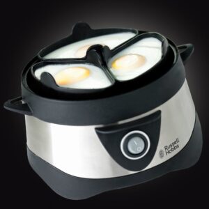 Russell Hobbs Stylo 7 kiaušiniai(ių) 365 W Juoda, Nerūdijančiojo plieno - Image 2