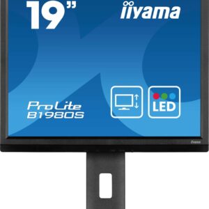 iiyama ProLite B1980S-B1 kompiuterio monitorius 48,3 cm (19") 1280 x 1024 pikseliai VGA LED Juoda - Image 3