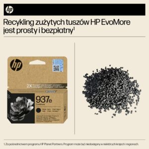 HP 937e EvoMore Black Original Ink Cartridge - Image 3