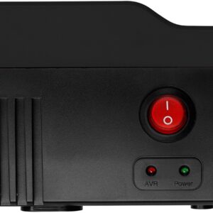 PowerWalker AVR 1000 įtampos reguliatorius 3 AC išvestis(ys / čių) 180-264 V Juoda - Image 2