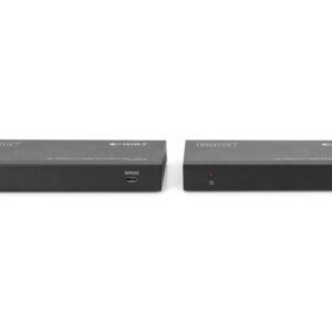 Digitus DS-55508 vaizdo ir garso signalų ilgintuvas AV siųstuvas ir imtuvas Juoda - Image 1