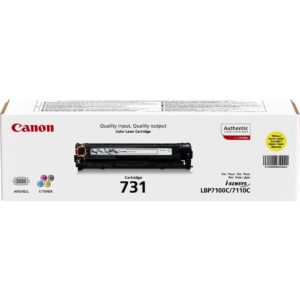 Canon 731 tonerio kasetė 1 vnt Originalus Geltona
