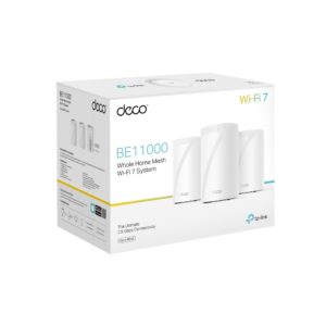 TP-Link BE9300 Trijų dažnio juostų (2,4 GHz / 5 GHz / 6 GHz) Wi-Fi 7 (802.11be) Balta 4 Vidinis - Image 2