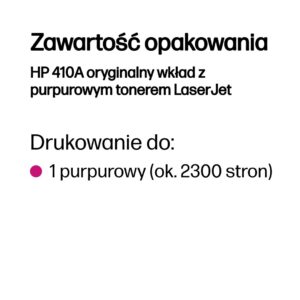 HP 410A Magenta Original LaserJet Toner Cartridge - Image 2