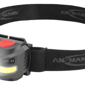 Ansmann HD250RS Juoda Ant galvos tvirtinamas žibintuvėlis COB LED - Image 3