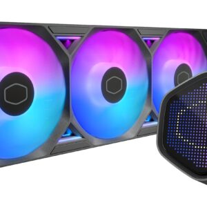 Cooler Master MasterLiquid Atmos II 360 Pixel LED Black Procesorius Aušinimo skysčiu rinkinys 12 cm Juoda 1 vnt