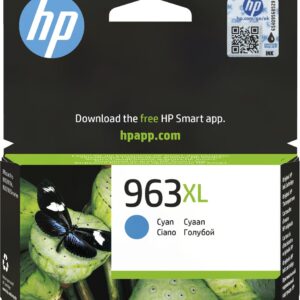 HP 963XL High Yield Cyan Original Ink Cartridge