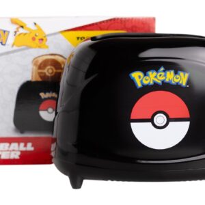 Mad Monkey Pokémon - Toaster 2 griežinėliai Juoda, Raudona, Balta - Image 2