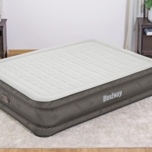 Bestway 69050 / 23 pripučiamas čiužinys Dvivietis čiužinys Pilka, Balta Unisekso stiliaus - Image 3