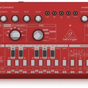 Behringer TD-3-RD sintezatorius Analoginis sintezatorius Raudona