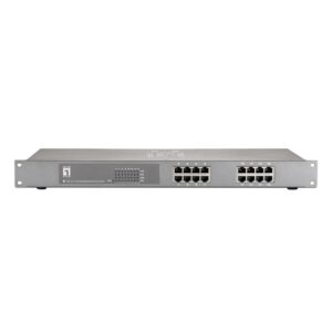 LevelOne FEP-1612W150 tinklo komutatorius Fast Ethernet (10/100) Maitinimas per Eternetą (PoE) Pilka - Image 1