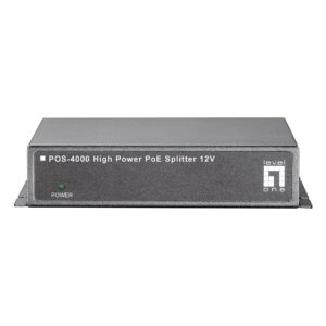 LevelOne POS-4000 tinklo dalytuvas Maitinimas per Eternetą (PoE) Pilka - Image 2