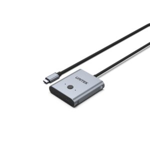 UNITEK D1078A sąsajos šakotuvas USB 3.2 Gen 1 (3.1 Gen 1) Type-C Pilka