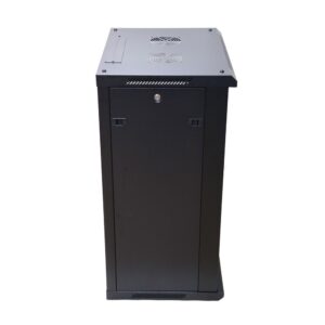 Extralink szafa wisz 19" 15U 450mm d szklane czarna Sieninis stovas Juoda - Image 3
