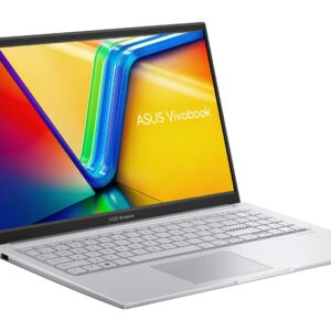 ASUS Vivobook 15 X1504VA-BQ4284W „Core 5“ 120U, 15,6 colių FHD IPS lygio ekranas, 60 Hz, 250 nits, AG, 16 GB DDR5, 512 SSD, „Intel Graphics“, 720p kamera, 42 WHrs, „Win11“, „Cool Silver“ - Image 3