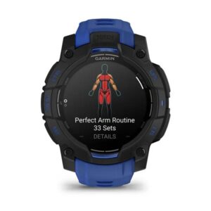 Garmin Instinct 3 3,05 cm (1.2") AMOLED 45 mm Skaitmeninis 390 x 390 pikseliai Juoda GPS (palydovinis) - Image 3