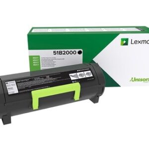 Lexmark 51B2000 tonerio kasetė Originalus Juoda