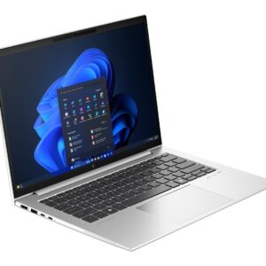 HP EliteBook 840 14 inch G11 Notebook PC Intel Core Ultra 7 155U Laptop 35.6 cm (14") WUXGA 16 GB DDR5-SDRAM 512 GB SSD Wi-Fi 6E (802.11ax) Windows 11 Pro Silver