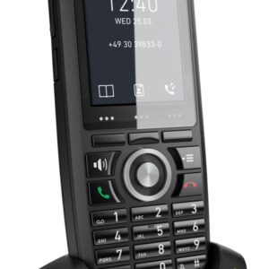 Snom M70 DECT telefono ragelis Skambintojo ID Juoda