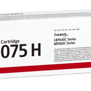 Canon 075 H tonerio kasetė 1 vnt Originalus Juoda - Image 3