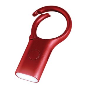 Lexon Nomaday Keychain with Flashlight dark red LL136DR - Image 3