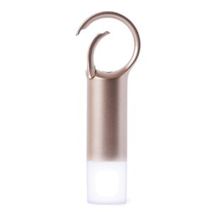 Lexon Nomaday Flash LED Keychain gold LL137D - Image 2