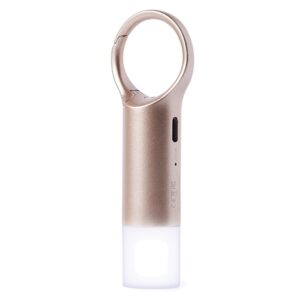 Lexon Nomaday Flash LED Keychain gold LL137D - Image 3