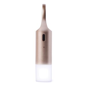 Lexon Nomaday Flash LED Keychain gold LL137D - Image 4