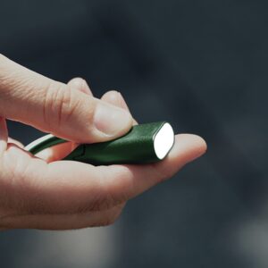 Lexon Nomaday Keychain with Flashlight dark žalios spalvos LL136DG1 - Image 5