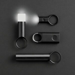 Lexon Nomaday Keychain with Flashlight dark žalios spalvos LL136DG1 - Image 6