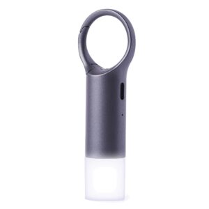 Lexon Nomaday Flash LED Keychain gray/gun LL137X - Image 3