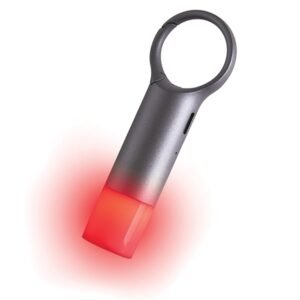 Lexon Nomaday Flash LED Keychain gray/gun LL137X - Image 6