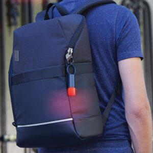 Lexon Nomaday Flash LED Keychain dark blue LL137DB - Image 10