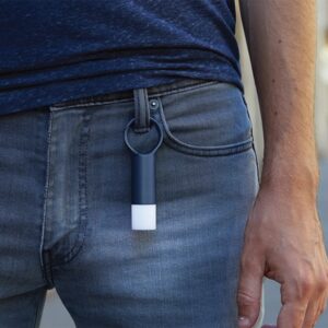 Lexon Nomaday Flash LED Keychain dark blue LL137DB - Image 9