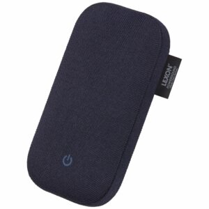 Lexon Powersound 5000 mAh Wireless Power Bank with Bluetooth Speaker dark blue LA128DB - Image 2