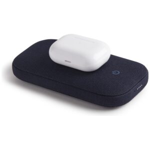 Lexon Powersound 5000 mAh Wireless Power Bank with Bluetooth Speaker dark blue LA128DB - Image 5