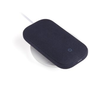 Lexon Powersound 5000 mAh Wireless Power Bank with Bluetooth Speaker dark blue LA128DB - Image 8
