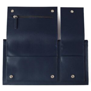 Lexon Flat Travel Multifunctional Wallet dark blue LN2500B - Image 2