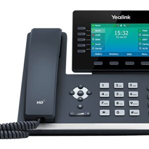 Yealink SIP-T54W IP telefonas Juoda 10 linijos LCD „Wi-Fi“