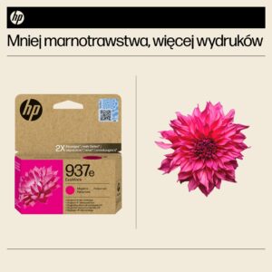 HP 937e EvoMore Magenta Original Ink Cartridge - Image 2