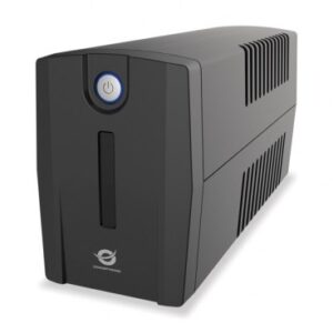 Conceptronic ZEUS02E nepertraukiamo maitinimo resursai (UPS) „Line-Interactive“ 0,85 kVA 480 W 4 AC išvestis(ys / čių)
