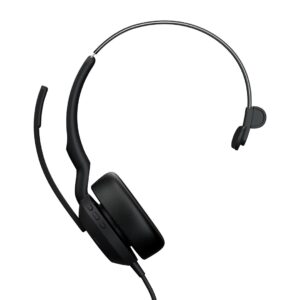 Jabra Evolve2 50 Laisvų rankų įranga Vielinis Su lankeliu Biuras / skambučių centras USB A tipo Bluetooth Juoda