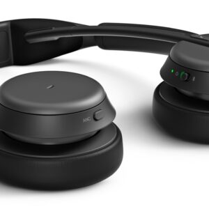 EPOS IMPACT 1061 ANC Laisvų rankų įranga Bevielis Su lankeliu Biuras / skambučių centras Bluetooth Įkrovimo stovas Juoda - Image 2