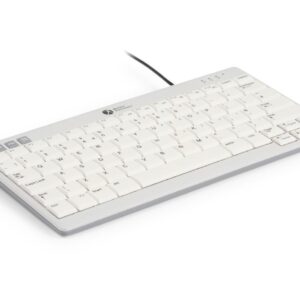BakkerElkhuizen UltraBoard 950 V2 klaviatūra Biuras USB QWERTY Anglų (JK) Tamsiai Pilka, Šviesiai Žalia - Image 2
