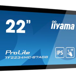 iiyama ProLite TF2234MC-B7AGB kompiuterio monitorius 54,6 cm (21.5") 1920 x 1080 pikseliai „Full HD“ LED Lietimui jautrus ekranas Daugybė naudotojų Juoda - Image 1
